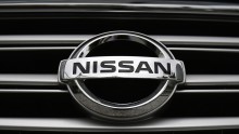 The logo of Nissan Motor Co