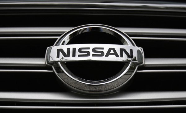 The logo of Nissan Motor Co
