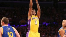 Los Angeles Lakers guard-forward Nick Young 