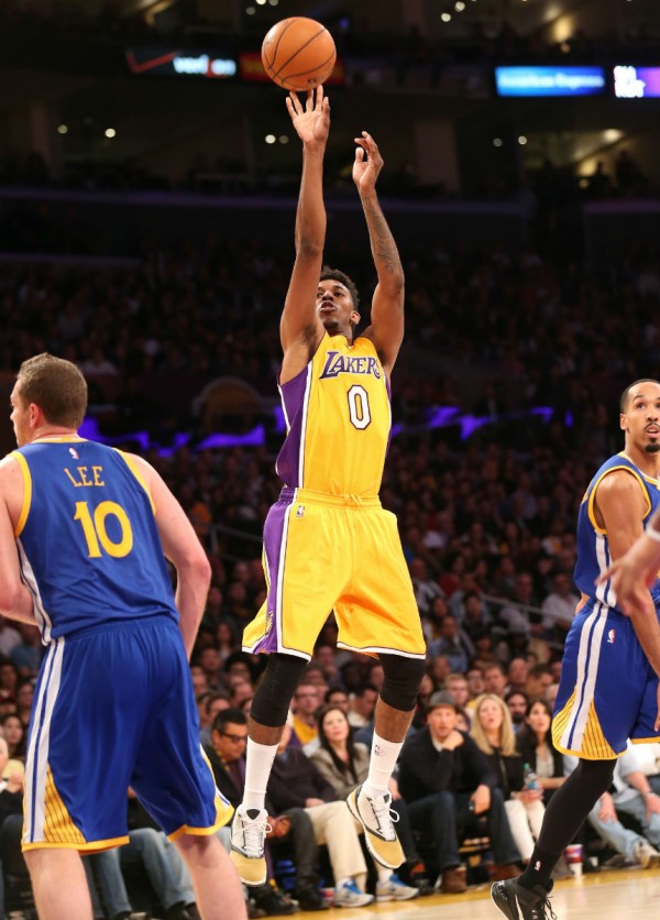Los Angeles Lakers guard-forward Nick Young 