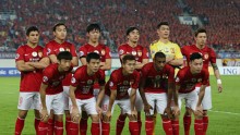 File photo of Guangzhou Evergrande players during last year's Asian Champions League