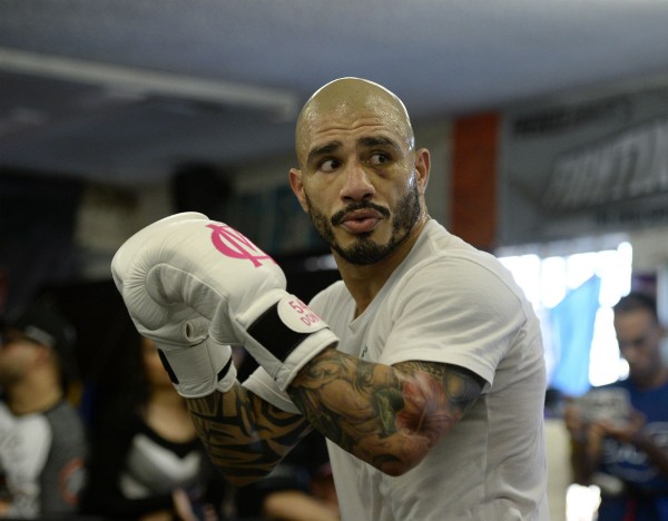 Puerto Rican boxer Miguel Cotto