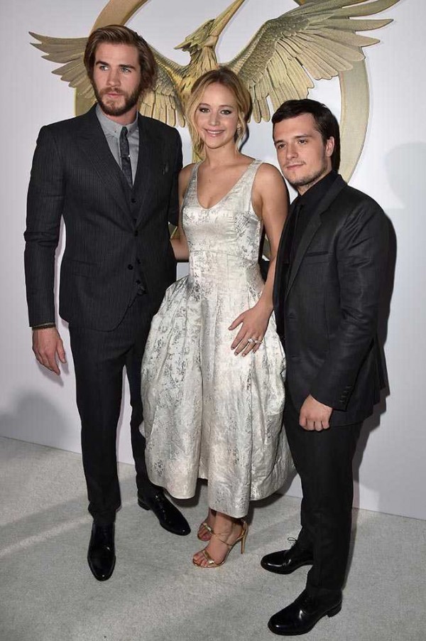 Stars behind the much anticipated The Hunger Games: Mockingjay Part 2, namely, Liam Hemsworth, Jennifer Lawrence and Josh Hutcherson
