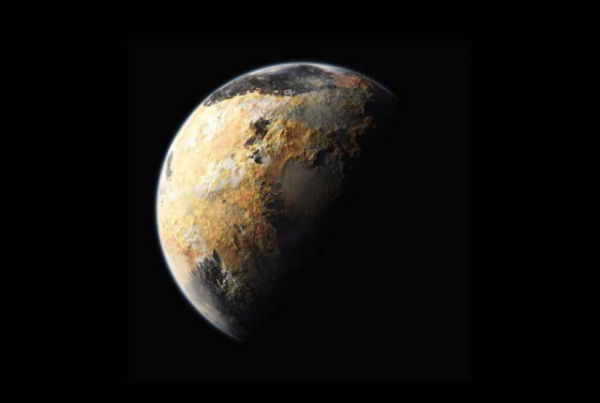 Pluto’s Psychedelic Shot Using Data From New Horizons Showing Surprising Features of Its Surface