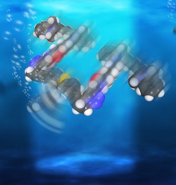 This single molecule nanosubmarine only uses 244 atoms to function.