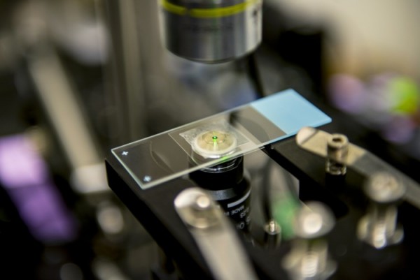 For the first time ever, lasers are used to cool down liquids.