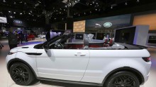 The Range Rover Evoque Convertible is the fifth model in the Range Rover family and the first to sport a convertible design. 