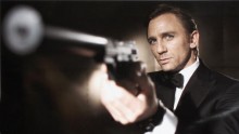 The latest James Bond film 