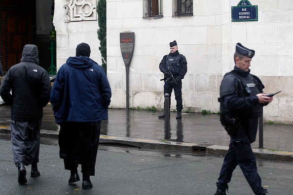 Paris Police on Manhunt Operation