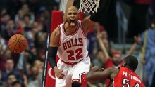 Chicago Bulls power forward Taj Gibson (#22)