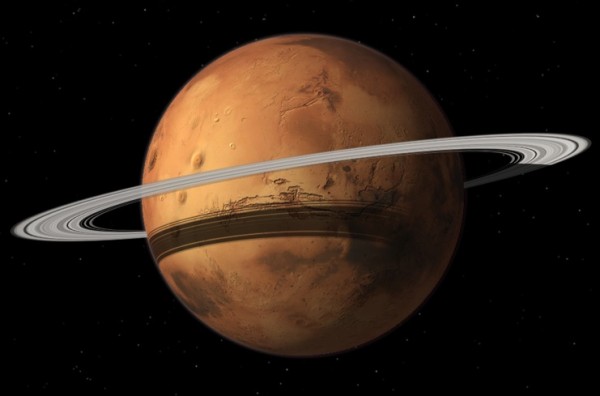 In 40 million years, Mars will form a thin ring, courtesy of its self-destructing moon, Phobos.