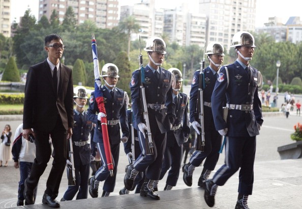 Taiwan's group of police in keeping peace