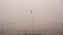 Beijing smog pollution