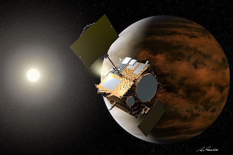 JAXA's Akatsuki probe will study Venus' weather patterns for eight to nine days.