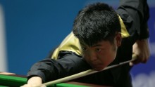 Chinese veteran snooker player Liang Wenbo