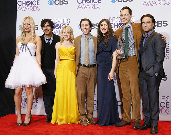 Cast of the "Big Bang Theory"