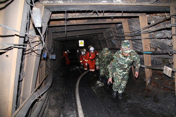 Nineteen coal miners, trapped 24 hours following a gas explosion presumed dead