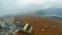 Landslide Causes Collapse In Shenzhen