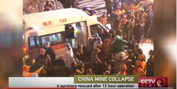 China's Gypsum Mine collapses