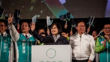 Tsai Ing-wen On Track To Win Taiwanese Presidential Election