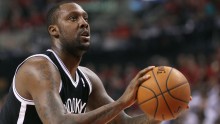 American-Filipino center Andray Blatche during his stint with the Brooklyn Nets