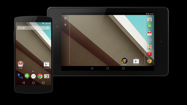 Android L Developer Screenshots