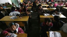 Migrant Children Study At A Countryside School In Shanghai