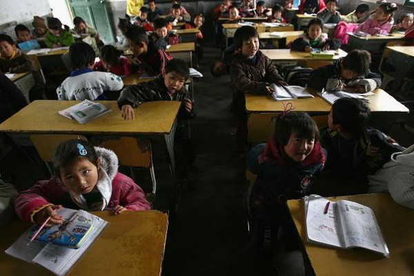 Migrant Children Study At A Countryside School In Shanghai