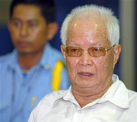 Former Khmer Rouge President Khieu Samphan