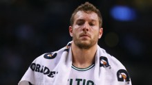 Boston Celtics power forward David Lee