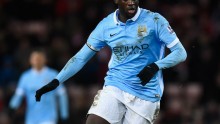 Manchester City midfielder Yaya Touré