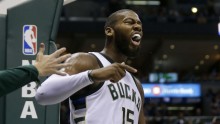 Milwaukee Bucks center Greg Monroe