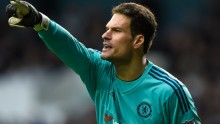 Chelsea goalkeeper Asmir Begovic