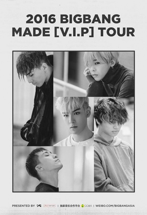 Bigbang Tour Poster