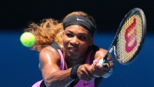 Serena Williams on target in defending her crown at the Rogers Cup in Montreal
