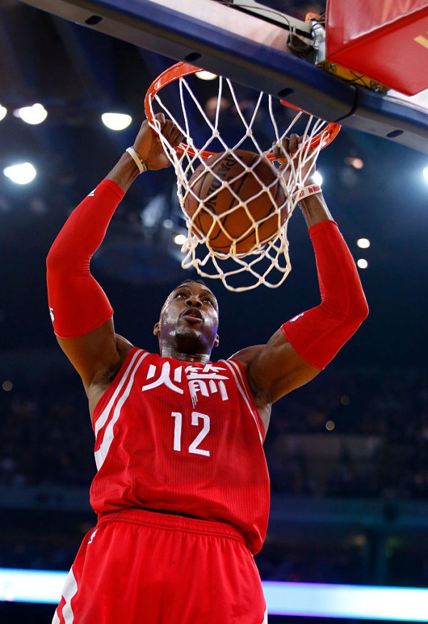 Houston Rockets center Dwight Howard