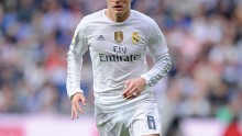 Real Madrid midfielder Toni Kroos
