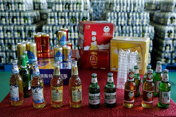 China's beer industry faced its lowest downfall in five years
