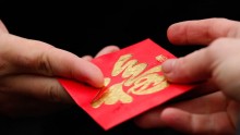 Internet company employees receive red envelopes from Chinese employers