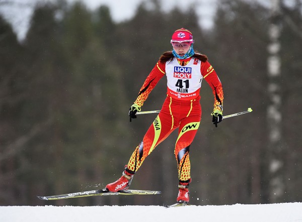 China's First Cross-Country Skiing Olympics Medal