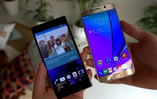 Sony Xperia Z5 vs Samsung Galaxy S7 Smartphone