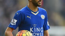 Leicester City winger Riyad Mahrez