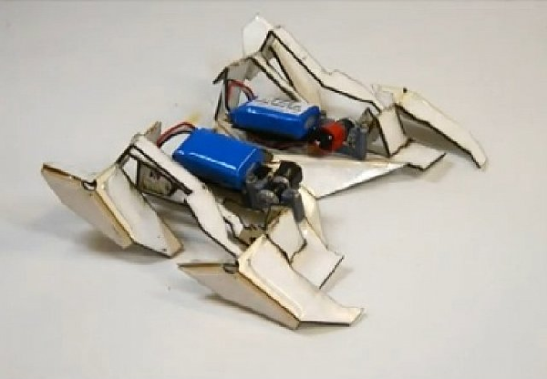 Transformable or folding robot