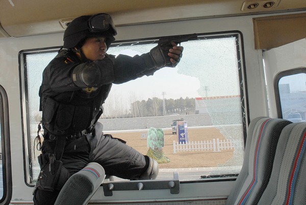 Anti Terrorism Drill in Nanjing