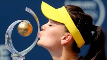 Agnieszka Radwanska of Poland wins second WTA title at the Rogers Cup in Montreal