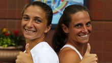 Top seeds Sara Errani and Roberta Vinci capture first Rogers Cup crown 