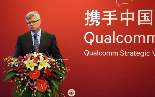 Qualcomm CEO Steve Mollenkopf attends 'Qualcomm Strategic Venture Investment In China Press Conference' on July 24, 2014 in Beijing, China. (Photo: ChinaFotoPress/ChinaFotoPress via Getty Images)