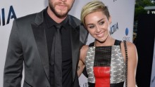 Liam Hemsworth and Miley Cyrus attend the premiere of Relativity Media's 'Paranoia' at DGA Theater on Aug. 8, 2013 in Los Angeles, California. (Photo: Frazer Harrison/Getty Images for Relativity Media)