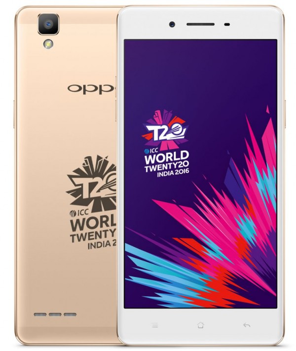 OPPO F1 ICC WT20 Limited Edition Launched in India for Rs 17,990