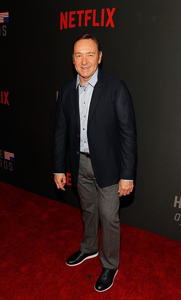 Kevin Spacey attends the portrait unveiling and season 4 premiere of Netflix's 'House Of Cards' at the National Portrait Gallery on Feb. 22, 2016 in Washington, DC. (Photo: Paul Morigi/Getty Images For Netflix)